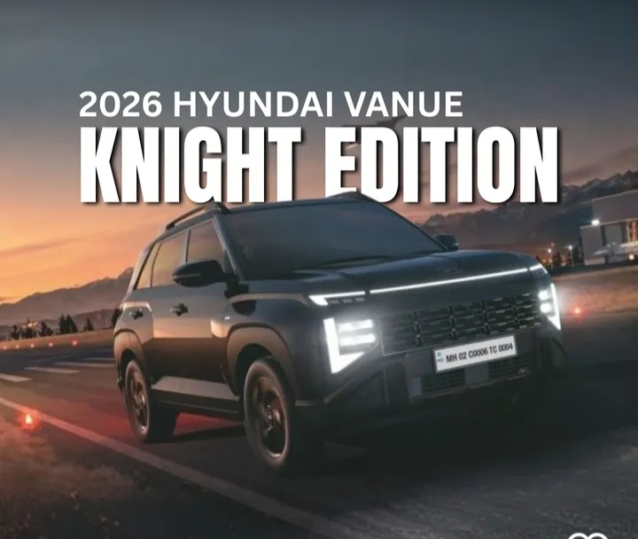 आ गई नई Hyundai Venue Knight Edition–एग्रेसिव लुक, स्मार्ट फीचर्स के साथ मार्केट में मचाएगी धूम